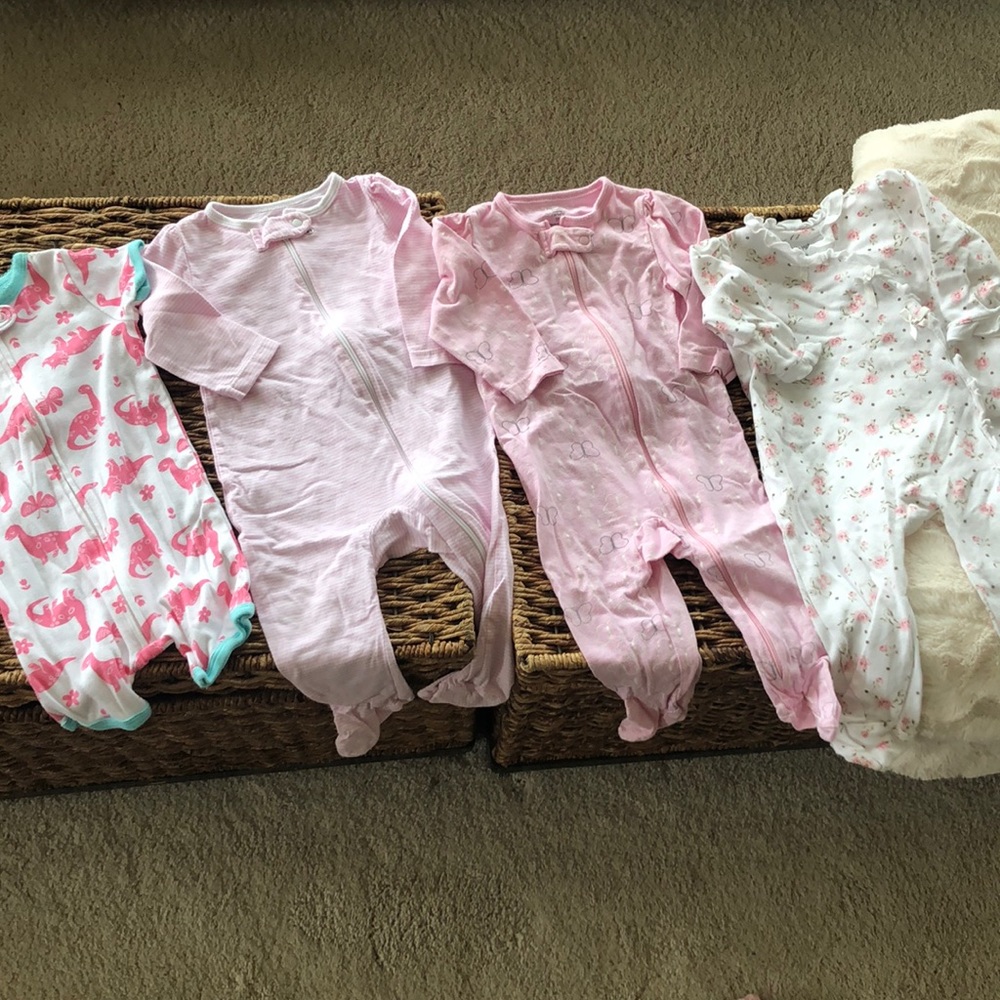 Baby girl pajamas 9M